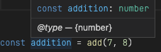 implicit typing of variable